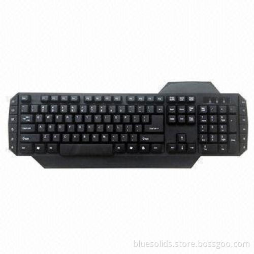 Computer keyboard, can be wired or wireless, nice feeling when using